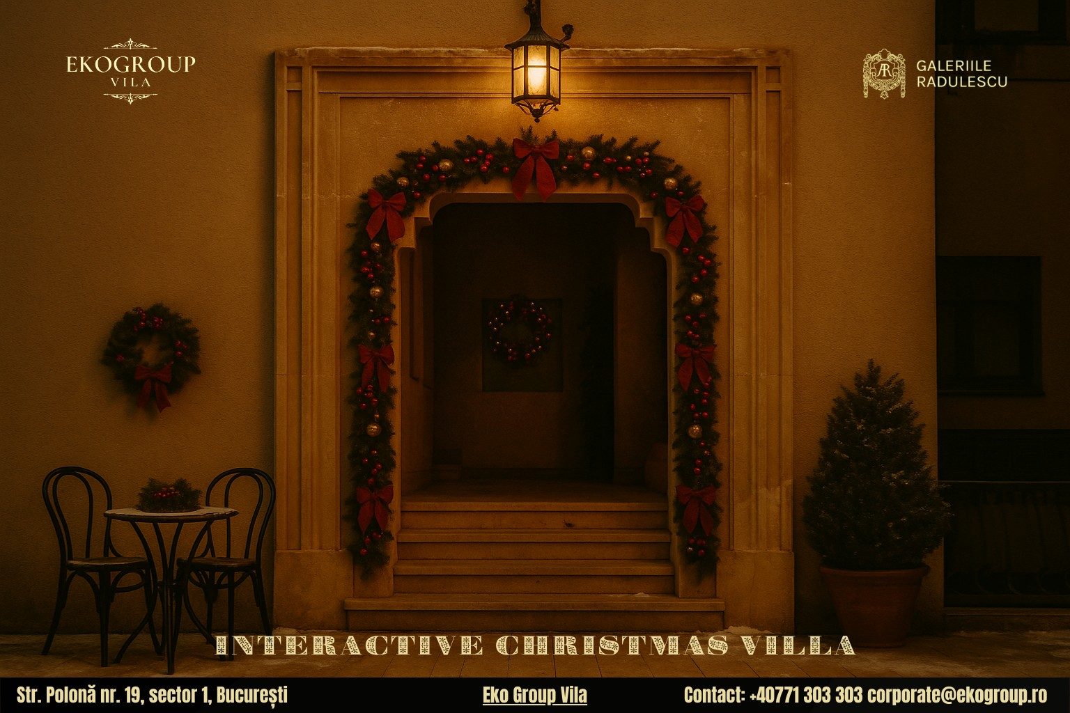 Activități de Crăciun pline de farmec în stil interbelic — o experiență unică la Eko Group Vila